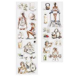 Белый Темы независимой жизни этикетка наклейка картинка наклейки, для скрапбукинга, детские поделки художественных промыслов, наклейки для домашних животных, белые, 61x0.1 мм