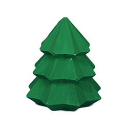 Ghost White DIY Candle Making Silicone Molds, Christmas Theme, Tree, Ghost White, 6.5x6x7cm, Inner Diameter: 4.35x3.5cm