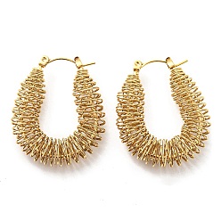 Настоящее золото 14K 304 серьги-кольца из нержавеющей стали в виде капель, украшения из проволоки, реальный 14 k позолоченный, 33.5x27.5 мм