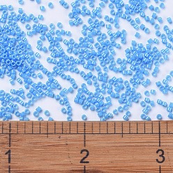 (DB0659) Dyed Opaque Dark Turquoise Blue MIYUKI Delica Beads, Cylinder, Japanese Seed Beads, 11/0, (DB0659) Dyed Opaque Dark Turquoise Blue, 1.3x1.6mm, Hole: 0.8mm, about 2000pcs/bottle, 10g/bottle