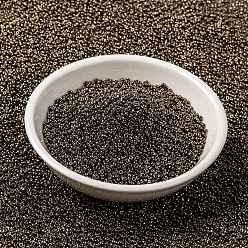 (RR457) Металлический Темная Бронзовый Миюки круглые бусины рокайль, японский бисер, 15/0, металлических цветов, (р-р 457) металлик темная бронза, 1.5 мм, отверстия : 0.7 mm, около 250000 шт / фунт