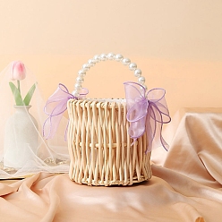 Violet Woven Gift Box, Wedding Candy Packaging Box, Violet, 23x16cm