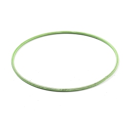 Светло-зеленый Железные пружинные цепи растягивающиеся браслеты, гитарные струны браслеты катушки для женщин мужчин, светло-зеленый, 0.15 см, внутренний диаметр: 2-3/8 дюйм (6 см)