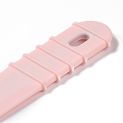 Pink Silicone Scraper, Reusable Resin Craft Tool, Pink, 133x21x5mm