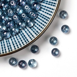 Светлый Морско-зеленый Чешские Бусины, круглые, светло-зеленый, 6 мм, отверстия: 0.8 мм, около 360 шт / мешок