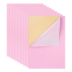 Бледно-Розовый Стекающая ткань, самоклеящаяся ткань, розовый жемчуг, 40x28.9~29 см, 12 листов / комплект