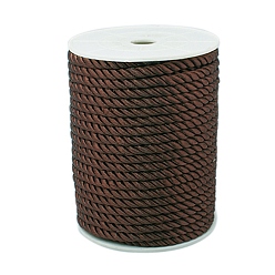 Coconut Brown Twisted Nylon Thread, Coconut Brown, 5mm, about 18~19yards/roll(16.4m~17.3m/roll)