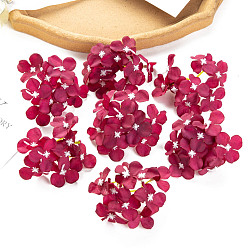 Коричневый Цветочные украшения из ткани, искусственный цветок, для украшения свадебного дома, коричневые, 80x50 мм