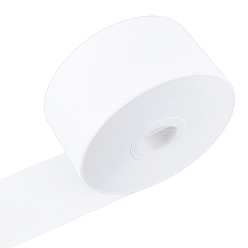 White Polyester Belt For Curtains, Curtain Fabric, White, 100mm, 50m/roll