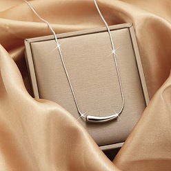 Серебро Ожерелья из сплава с острым перцем для женщин, серебряные, 17.72 дюйм (45 см)