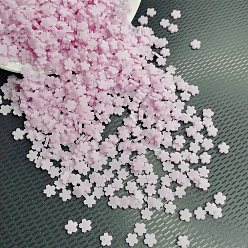 чертополох Светящиеся кабошоны из полимерной глины ручной работы, модные аксессуары для украшения ногтей, светится в темноте, сакура, чертополох, 5x5x1 мм