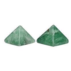 Флюорит Пирамидальные украшения из натурального флюорита и оргонита, фигурка для украшения дома, энергетический камень рейки для исцеления, 52x51.5x40 мм