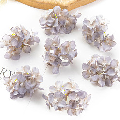 Светло-серый Цветочные украшения из ткани, искусственный цветок, для украшения свадебного дома, светло-серый, 80x50 мм