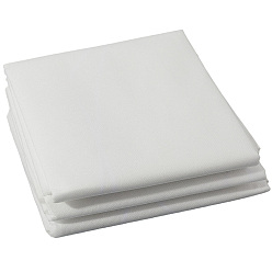 Белый Нетканое покрытие для растений, зимнее защитное укрытие для растений, квадратный, белые, 804x822x0.7 мм