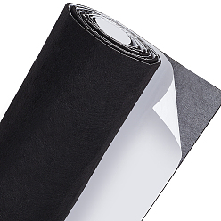 Черный Самоклеющаяся войлочная ткань, товары для рукоделия, чёрные, 400x3 мм