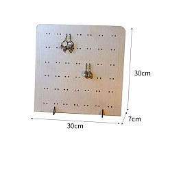 Antique White Wood Display Rack, for Jewerly Display, Square, Antique White, Finish Product: 30x7x30cm