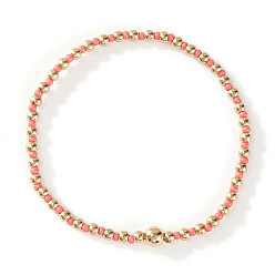 Фламинго Браслеты из стеклянных бусин и бусин CCB, составные браслеты для женщин, фламинго