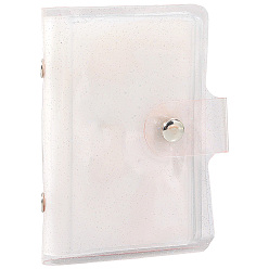 Лавандовый румянец 2мини-книжка-держатель для фотокарт из ПВХ, прямоугольные, лавандовый румянец, 102x80x15 мм