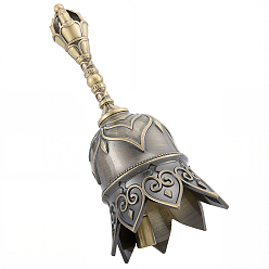 Античная Бронза 1Декоративные элементы для ручного звонка из сплава PC, для украшения рабочего стола домашнего офиса, античная бронза, 55x120 мм