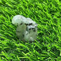 Gemstone Резная статуя белки из драгоценного камня для украшения дома, Статуэтки по фен-шуй для украшения домашнего офиса, 30 мм