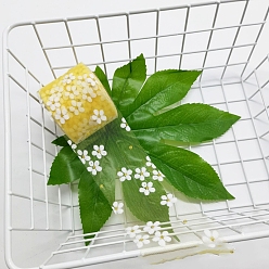 Желтый Сверкающая нейлоновая тюль в рулонах, сетчатая катушка с золотым блеском, для свадьбы и украшения, цветочным узором, желтые, 2-3/8 дюйм (60 мм), о 25 ярдов / крен