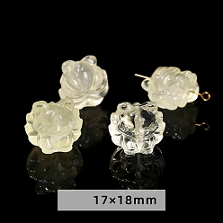 Лиса Натуральные бусины из лимонного кварца (нагретые)., резные бусины, лиса, 18x17 мм