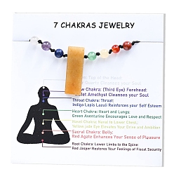 Топаз Нефрит Натуральный топаз нефрит чакра тема регулируемые подвески браслеты на ногу, прямоугольные, 5-7/8 дюйм (15 см)