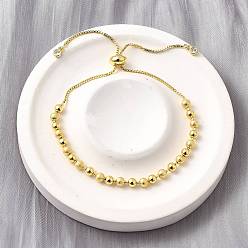 Настоящее золото 18K Латунные круглые бусины слайдер браслеты для женщин, с кубическим цирконием и золотым песком, без кадмия и без свинца, стойки покрытие, долговечный, реальный 18 k позолоченный, внутренний диаметр: 1-3/8 дюйм (3.5 см) ~ 3-1/8 дюйм (8 см)