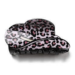 Фламинго Заколки для волос из ПВХ в виде когтей в шляпе, для женщины девушки густые волосы, фламинго, 42x85x40 мм