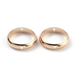 Light Gold Латунной шариковой кадра, для серег и украшений для волос аксессуары сумка бусина пряжка, круглые кольца, золотой свет, 12x2.5 мм, отверстие : 1 мм, 10 мм внутренним диаметром, 10 шт / пакет