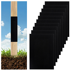 Черный 12шт. прямоугольные самоклеящиеся листы из ЭВА-пены, для художественных принадлежностей, бумага для скрапбукинга, косплей, ремесла пены, чёрные, 430x300x2.5 мм