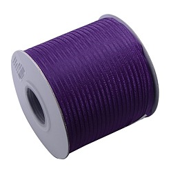 Сливовый Полиэстер органза лента, слива, 1/8 дюйм (3 мм), 800 ярдов / рулон (731.52 м / рулон)