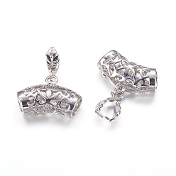 Платина Латуни ледоруб и щепотку поручительств, платина, 20x14.5 мм, отверстия: 5.5x4 мм, штифты: 1 мм