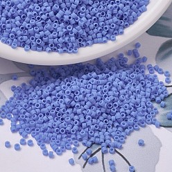 (DB0760) Matte Opaque Periwinkle MIYUKI Delica Beads, Cylinder, Japanese Seed Beads, 11/0, (DB0760) Matte Opaque Periwinkle, 1.3x1.6mm, Hole: 0.8mm, about 20000pcs/bag, 100g/bag