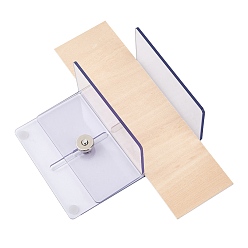 Clear PP Plastic Accessories, for Toast Baking, Clear, 27~250x23~126x2.3~4x60~70mm, Hole: 6.8~7x43.5~50mm