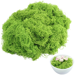 Светло-зеленый Коричневый 150г искусственные моховые камни, нейлоновый искусственный мох камень, для цветочных композиций, оливковый, 0.2 мм