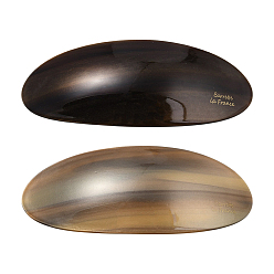 (52) Непрозрачная лаванда 2 шт. 2 цветные заколки для волос из смолы и железа, разноцветные, 86x33.5x25 мм, 1 шт / цвет