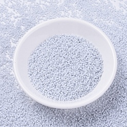 (DB0357) Matte Opaque Pale Blue Gray MIYUKI Delica Beads, Cylinder, Japanese Seed Beads, 11/0, (DB0357) Matte Opaque Pale Blue Gray, 1.3x1.6mm, Hole: 0.8mm, about 10000pcs/bag, 50g/bag