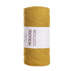 Темно-Золотистый 150г хлопковая нить, круглые, темные золотарник, 2 мм