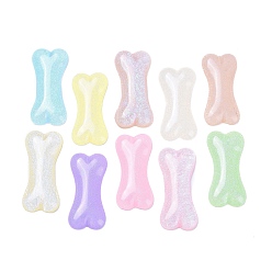 Другие Акриловый кабошоны, поделки аксессуары для волос, кость, 42x20x5 мм