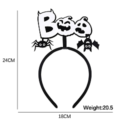 Слово Ленты для волос из ткани на Хэллоуин, аксессуары для волос для украшения вечеринок, слово, 240x180 мм
