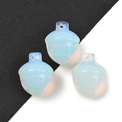 Опал Opalite подвески, желудь прелести, 21~22x17 мм, отверстие : 1.4 мм