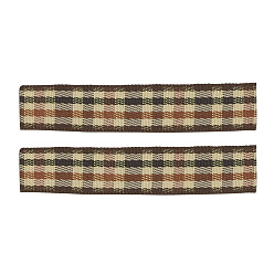 Седло Коричневый Полиэстер Grosgrain ленты, с сеткой, седло коричневый, 3/8 дюйм (9 мм), около 100 ярдов / рулон (91.44 м / рулон)