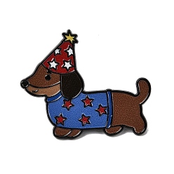 Синий Эмалированные значки с таксами, Черные металлические застежки для значков на лацкан для рюкзака или одежды, чёрные, синие, 37x31 мм