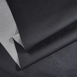 Черный 2м ткани из кожи личи, принадлежности для изготовления поделок, чёрные, 1600x0.5 мм