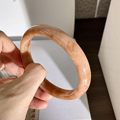 Темный Лосось Акриловые браслеты для женщин, кольцо, темный лосось, внутренний диаметр: 2-1/2 дюйм (6.4 см)