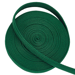 Dark Green Imitation Leather Cord, for Samurai Handle Rope, Dark Green, 12mm