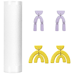 Белый Акриловый текстурный валик, глиняные инструменты, колонка, белые, 120x32 мм