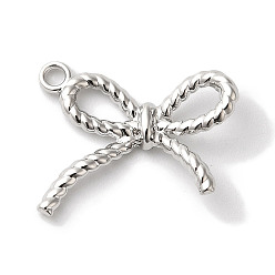 Платина Стойки подвески обшивки сплава, без кадмия, без никеля и без свинца, бантом, платина, 17x14x3 мм, отверстие : 1.8 мм