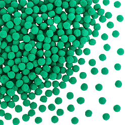 Зеленый 400шт поделки кукла ремесло Pom Pom Pom Pom пряжи шарики, зелёные, 10 мм